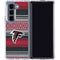 NFL Atlanta Falcons Trailblazer Galaxy Z Fold5 5G Clear Case
